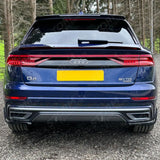 Risper Lower Spoiler Lip Extension Gloss Black For Audi Q8 2018+
