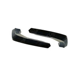 Risper Rear Bumper Corner Splitters Gloss Black For Bmw X3 G01 2018-2021