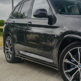Risper Side Skirt Splitters Gloss Black For Bmw X3 G01 2018-2021