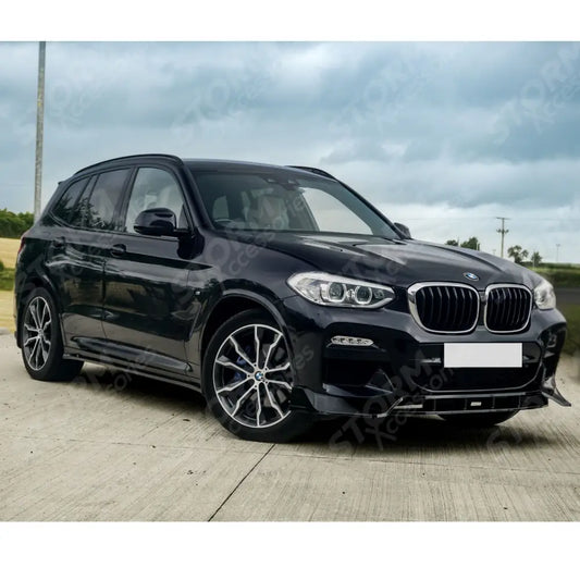Risper Side Skirt Splitters Gloss Black For Bmw X3 G01 2018-2021