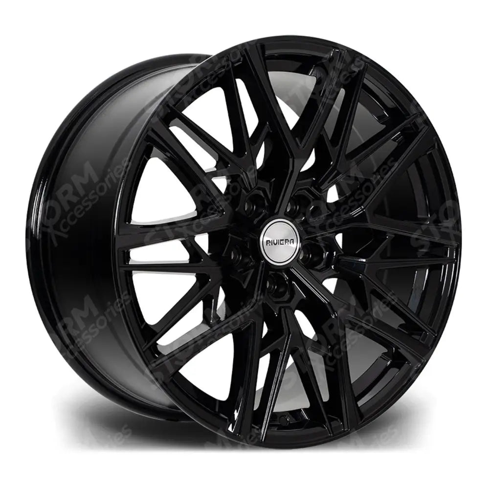 Riviera R196 Gloss Black - 20 Inch - 5x120 - Qty 1