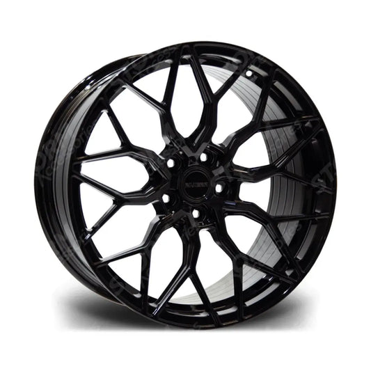 Riviera Rf108 Gloss Black - 20 Inch Alloys - 5x120