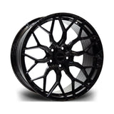 Riviera Rf108 Gloss Black - 22 Inch Alloys - 5x120