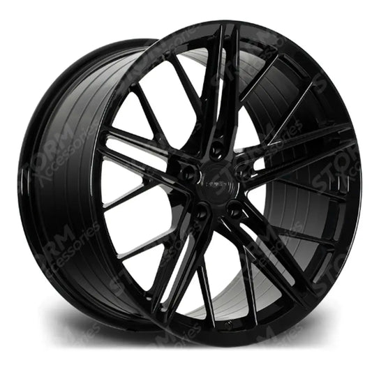 Riviera Rf4 20x8.5 5x120 35 72.5 Alloy In Gloss Black - 5x120