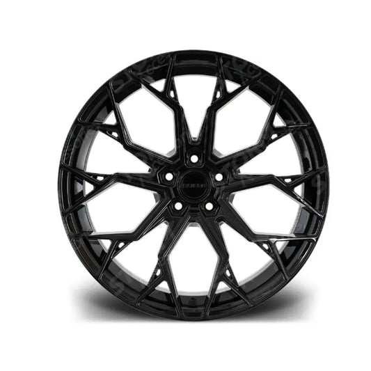 Riviera Rf5 Flow Formed Alloys - 22 Inch 5x120 In Gloss Black Qty 1
