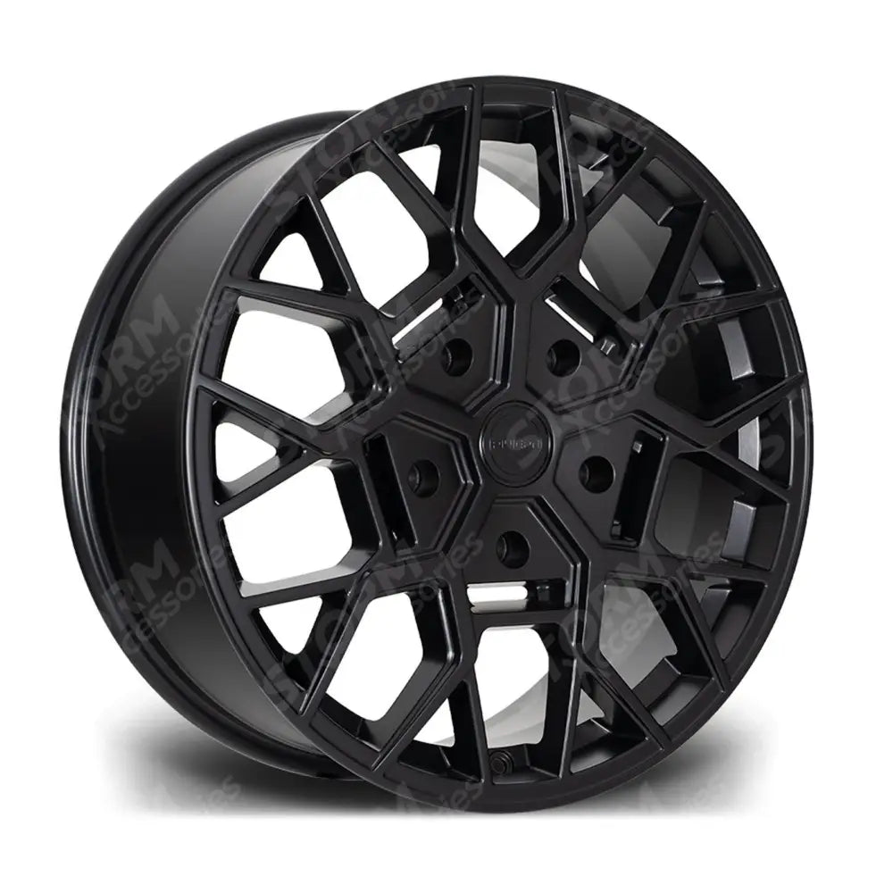 Riviera Rtx Satin Black - 20 Inch Alloys - 5x160 - Qty 1