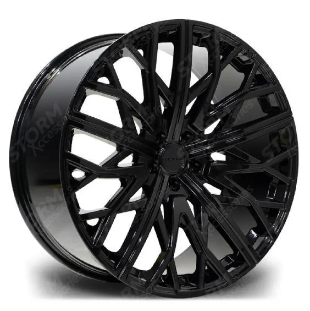 Riviera Rv131 Gloss Black 22 Inch Alloys - 5x112