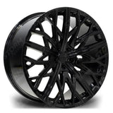 Riviera Rv131 Gloss Black 22 Inch Alloys - 5x112