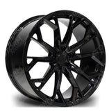 Riviera Rv133 Gloss Black 22 Inch Alloys-5x120