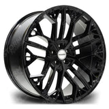 Riviera Rv198 Gloss Black 22 Inch Alloys - 5x112 Et35 Cb66.6 Qty 1