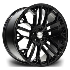 RIVIERA RV198 GLOSS BLACK 22 INCH ALLOYS - 5X112 ET35 CB66.6 qty 1 - Storm Xccessories