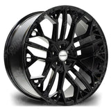 Riviera Rv198 Gloss Black 23 Inch Alloys - 5x112 25 66.6