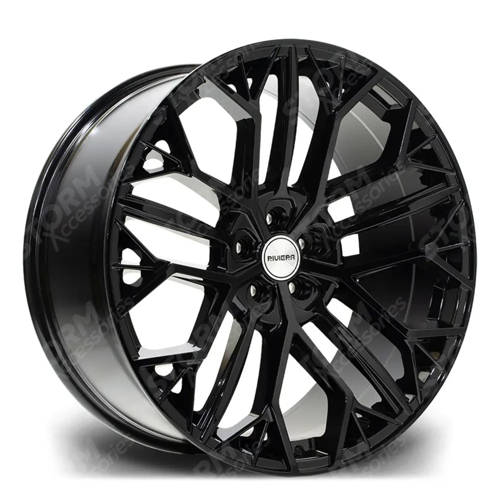 Riviera Rv198 Gloss Black 23 Inch Alloys - 5x120 35 72.6 - Qty 1
