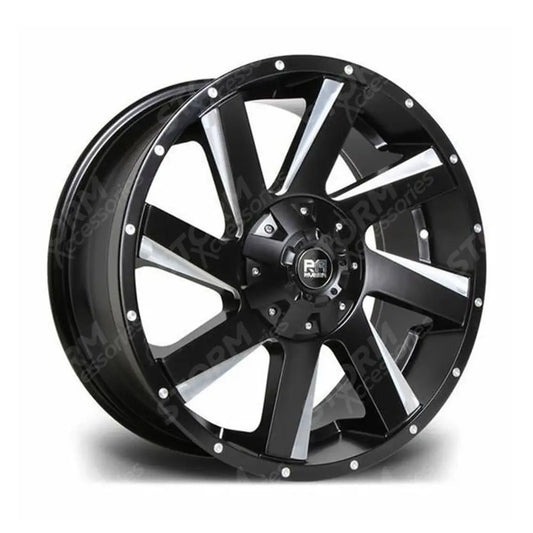 Riviera Xtreme Rx100 Black Polished - 20 Inch Alloys - 6x114.3