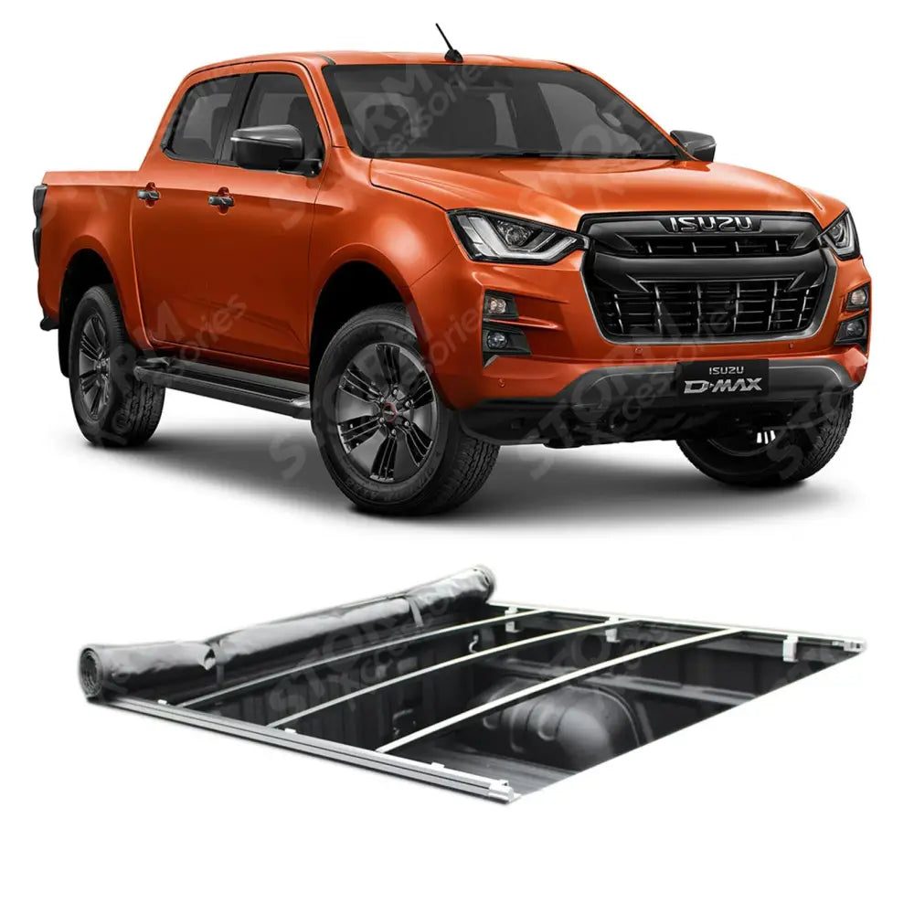 Roll Up Tonneau Cover For Isuzu D-max Double Cab 2021 On