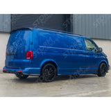 Roof Bars Black For Vw T5 - T6 - T6.1 Lwb Aluminium