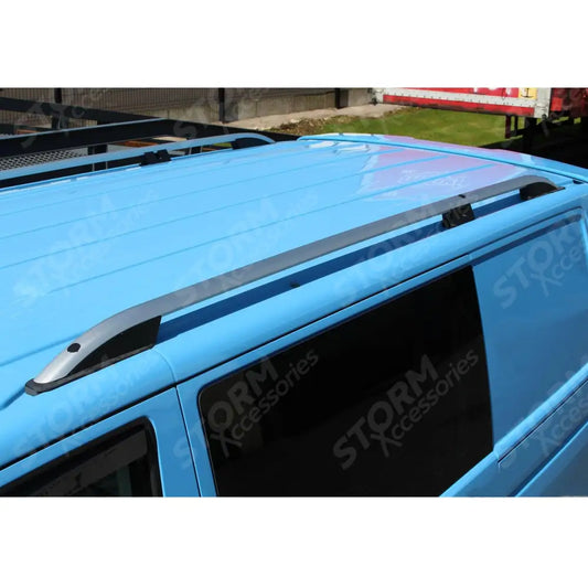 Roof Bars Silver For Vw T5 - T6 - T6.1 Swb Aluminium