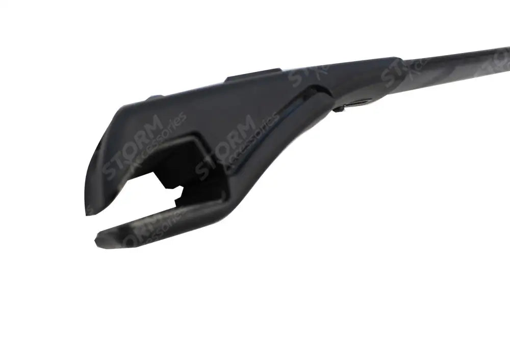 Roof Cross Bar Set In Black Pair For Toyota Rav 4 2013 On