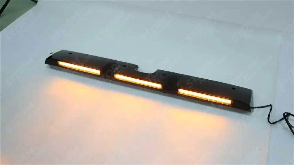 Roof Light Pod 3 Light In Gloss Black For VW Transporter T6.1