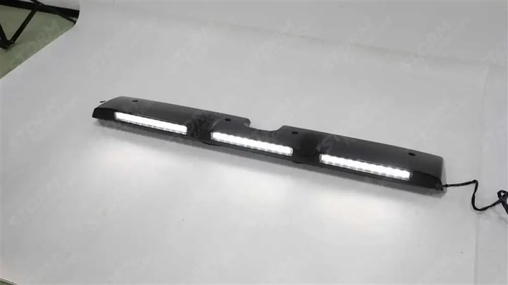 Roof Light Pod 3 Light In Gloss Black For VW Transporter T6.1