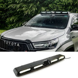 Roof Light Pod Gloss Black For Toyota Hilux 2016 On