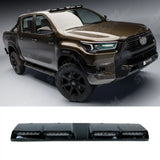 Roof Light Pod Gloss Black For Toyota Hilux 2016 On