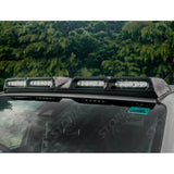 Roof Light Pod Gloss Black For Toyota Hilux 2016 On
