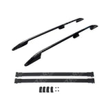 Roof Rails And Cross Bars Set Black For Citroen Berlingo SWB 2018 On