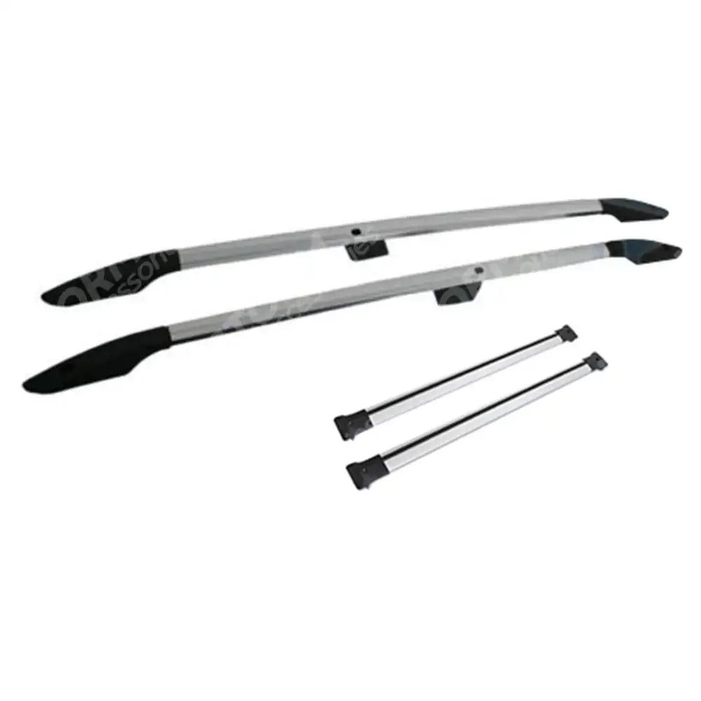 Roof Rails And Cross Bars Set Silver For Citroen Berlingo LWB 2018 On