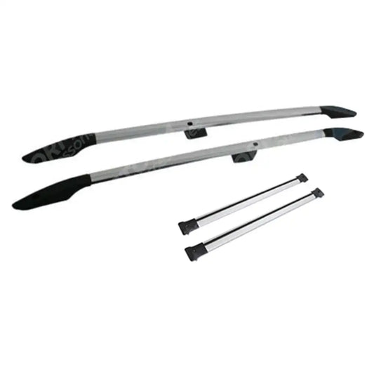 Roof Rails And Cross Bars Set Silver For Citroen Berlingo SWB 2018 On