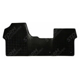 Rubber Floor Mats Black For Toyota Proace 2016 On