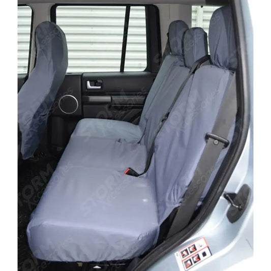 Seat Covers Grey For Land Rover Discovery 3 4 Rear