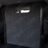 Second Row Carpeted & Embossed Bulkhead With Clear Panel For Volkswagen Transporter T7 2025+