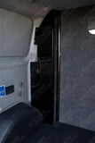 Second Row Carpeted & Embossed Bulkhead With Clear Panel For Volkswagen Transporter T7 2025+