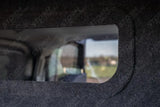 Second Row Carpeted & Embossed Bulkhead With Clear Panel For Volkswagen Transporter T7 2025+