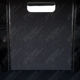 Second Row Carpeted & Embossed Bulkhead With Clear Panel For Volkswagen Transporter T7 2025+
