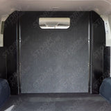 Second Row Carpeted & Embossed Bulkhead With Clear Panel For Volkswagen Transporter T7 2025+