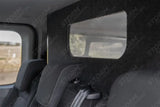Second Row Carpeted & Embossed Bulkhead With Clear Panel For Volkswagen Transporter T7 2025+