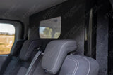Second Row Carpeted & Embossed Bulkhead With Clear Panel For Volkswagen Transporter T7 2025+