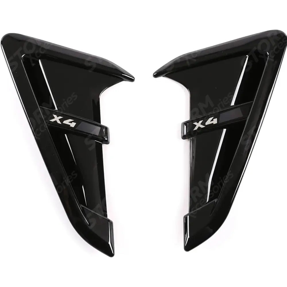 Side Fenders In Gloss Black For BMW X4 2018-2020