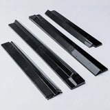 Side Skirt Splitters 2 Piece In Gloss Black For Audi Q8 S-line 2018 On