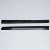 Side Skirt Splitters 2 Piece In Gloss Black For Audi Q8 S-line 2018 On