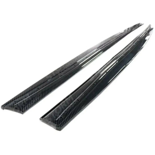 Side Skirt Splitters Carbon Style Pair For Bmw X5 G05 M-performance 2018 On
