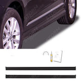 Side Skirt Splitters "Edition" In Unpainted Black For Volkswagen Caddy 2020 On