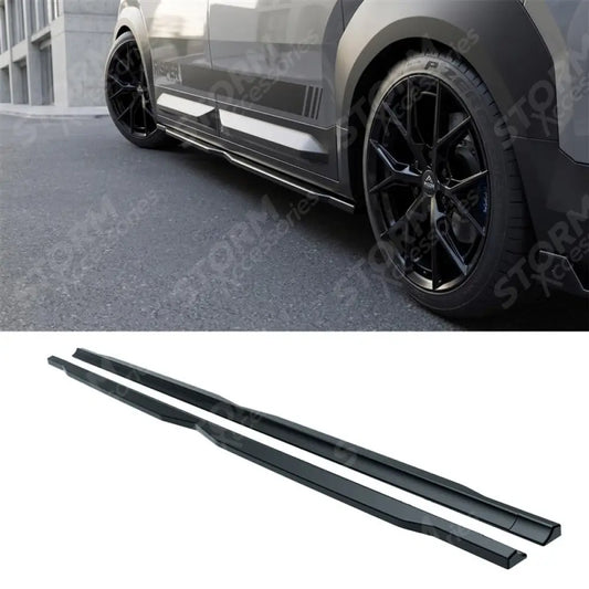 Side Skirt Splitters in Gloss Black For Kia Pv5 Cargo 2025+