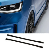 Side Skirt Splitters In Gloss Black For Volkswagen Transporter T7 LWB 2025+