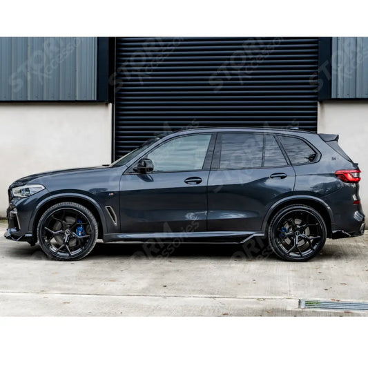 Side Skirt Splitters In Gloss Black Black Knight For Bmw X5 G05 2018+