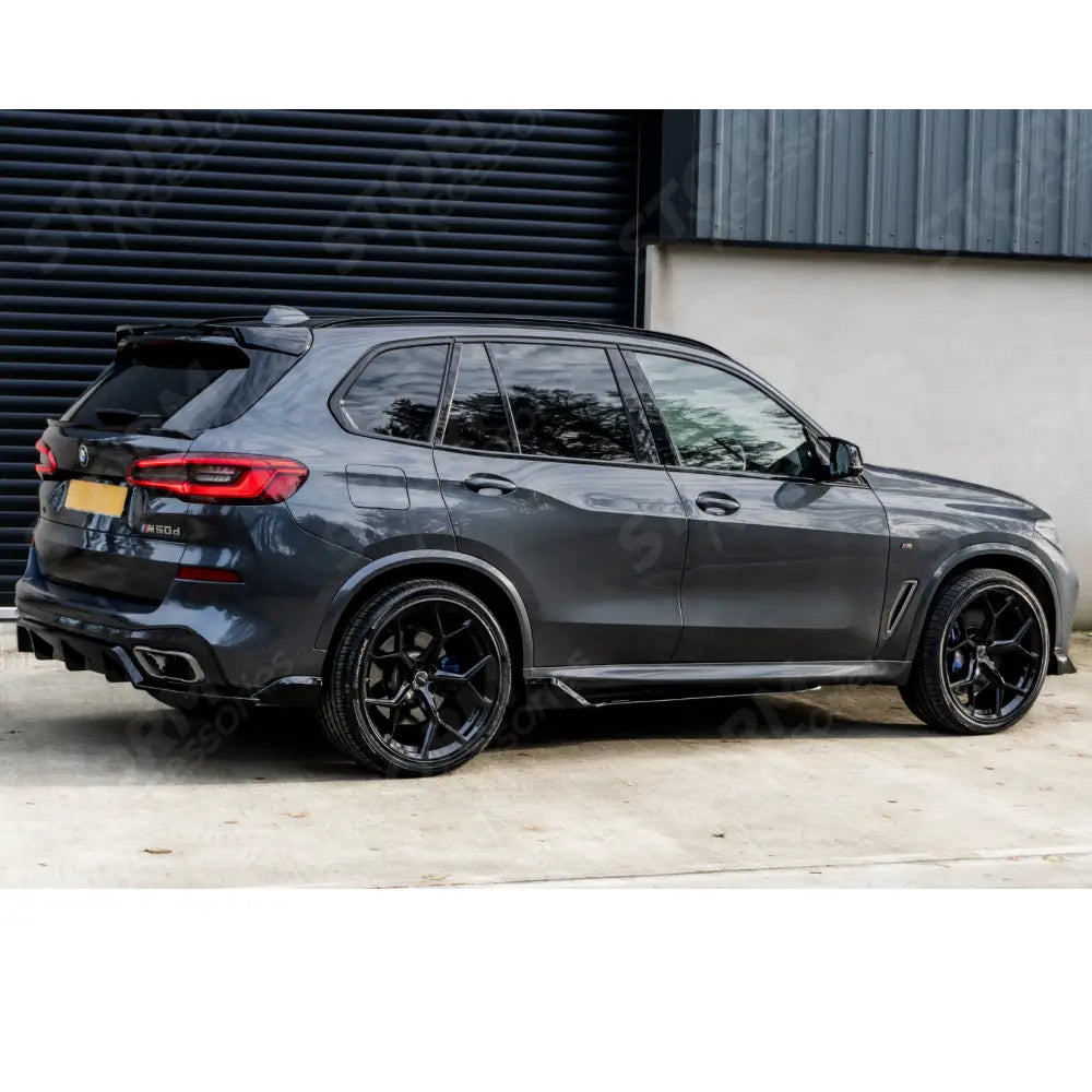 Side Skirt Splitters In Gloss Black Black Knight For Bmw X5 G05 2018+