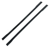 Side Skirt Splitters V2 In Gloss Black For Ford Transit Custom MK2 SWB 2024 on