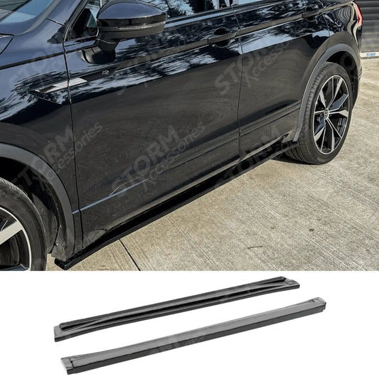 Side Skirts / VW Tiguan R-Line MK2 Facelift Side Skirts (2PCS) For VW Tiguan R MK2 2020+